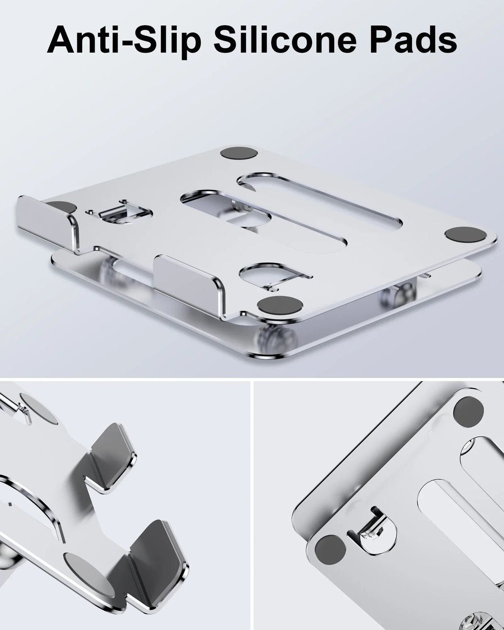 Voltora Adjustable Foldable Aluminum Laptop & Tablet Stand