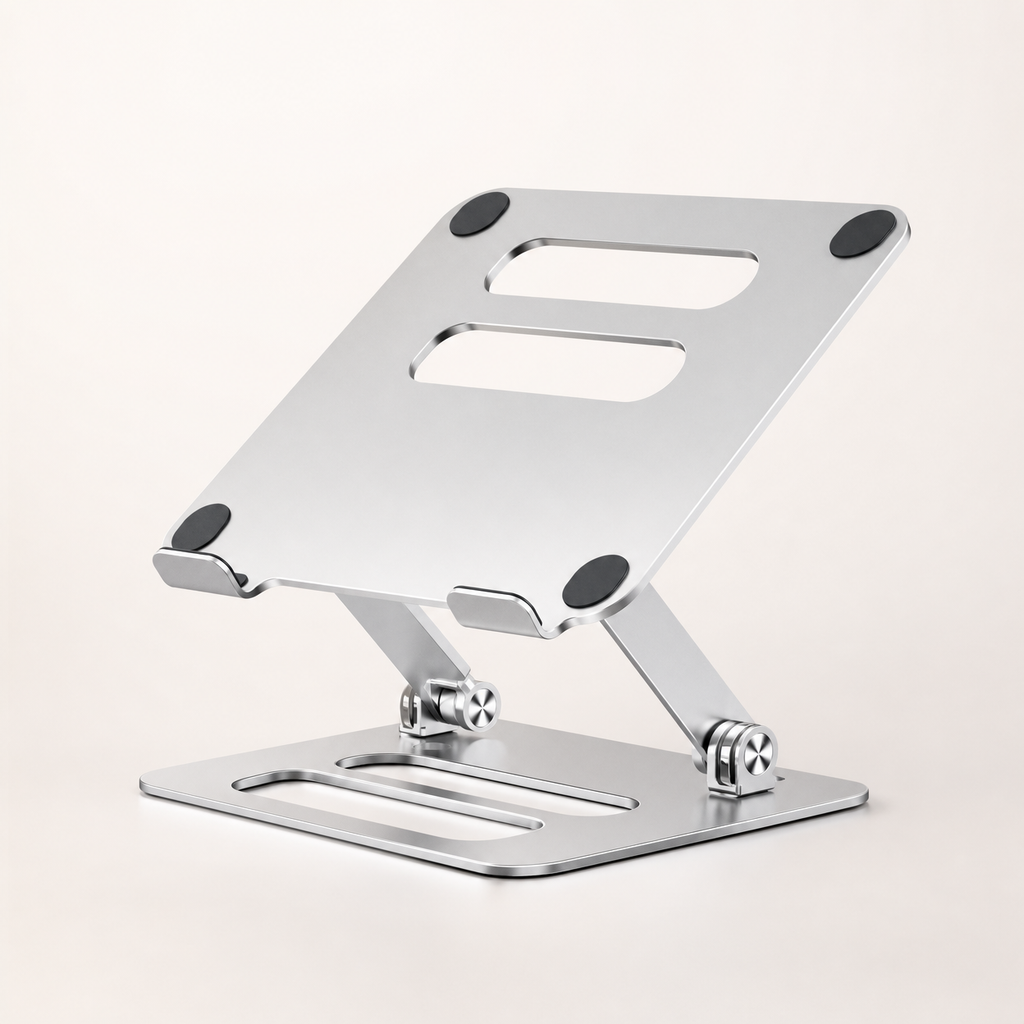 Voltora Adjustable Foldable Aluminum Laptop & Tablet Stand